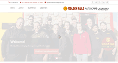 Desktop Screenshot of goldenruleautocare.com